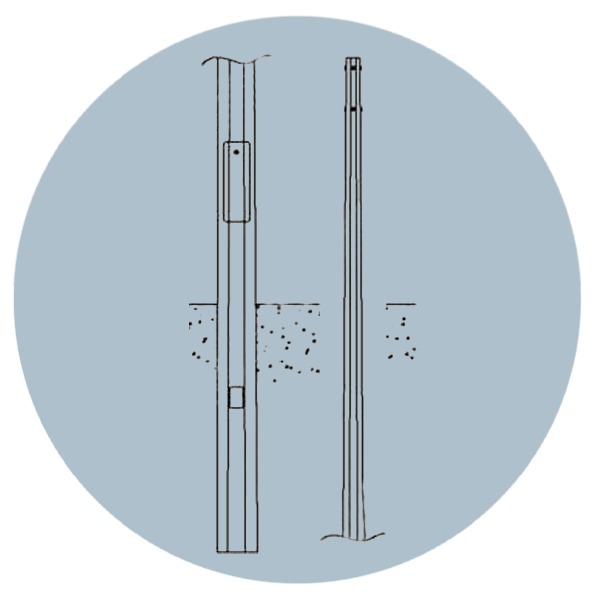 Опора освещения ОГК-6-3