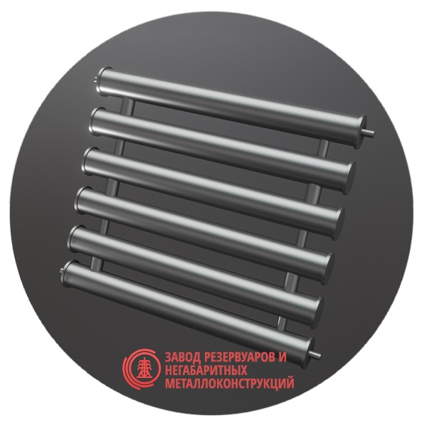 Регистры отопления шестирядные РСП-6x108x3.0-2000 мм